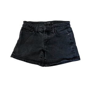 JOES Black Stretch High Rise Mini Casual Denim Jean Short 25